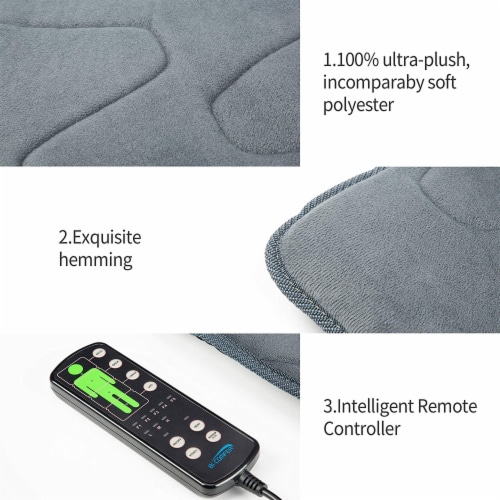 Bi-Comfer Full Body Electric Massage Mat and Heating Pad with Remote  Control, 1 Piece - Kroger