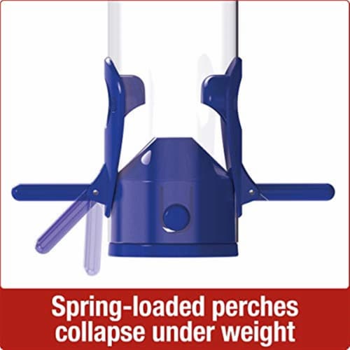 Natures Way Bird Products Squirrel Proof Funnel Flip Top Bird Feeder Perspective: back