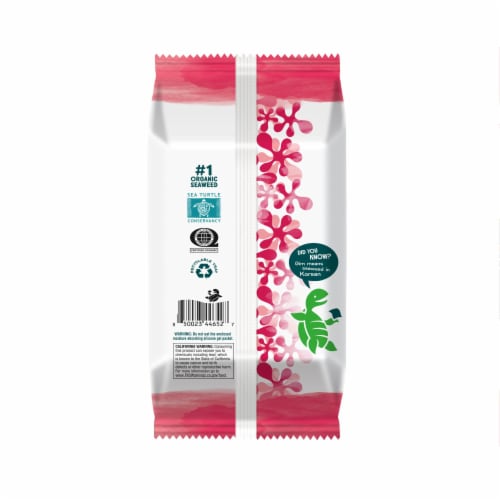 Gimme Roasted Seaweed Snacks Korean BBQ Perspective: back
