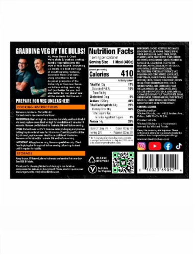 Wicked Kitchen™ Beyond Meat® Naked Frozen Burrito Perspective: back