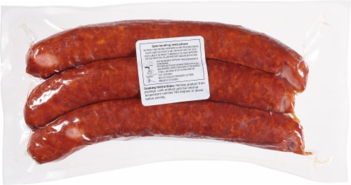 Cajun Traditions Pork Smoked Sausage Perspective: back