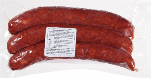 Cajun Traditions Pork & Beef Smoked Sausage Perspective: back