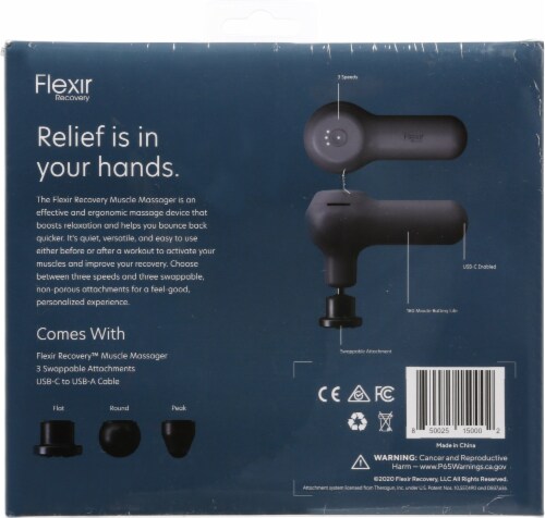 Flexir Recovery Muscle Massager Perspective: back