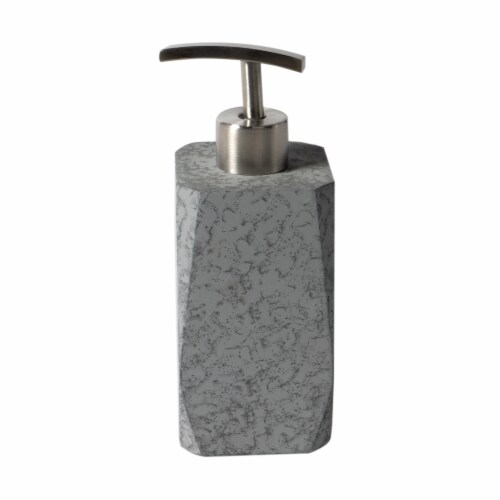 ALFI brand ABCO1023 7 Piece Solid Concrete Bathroom Accessory Set Perspective: back