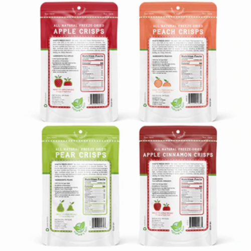 Nature's Turn Freeze-Dried Fruit Crisps Orchard Variety Pack - 16ct Perspective: back