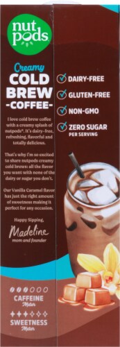 Nutpods® Dairy Free Creamy Vanilla Caramel Cold Brew Coffee Perspective: back