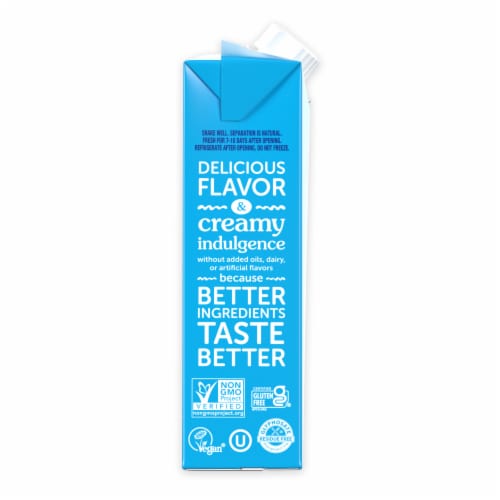 nutpods® Non Dairy Vanilla made with Almonds and Coconuts Coffee Creamer Perspective: back