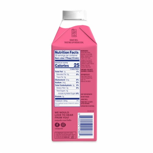 nutpods® Non Dairy Sweet Créme made with Almonds and Coconuts Coffee Creamer Perspective: back