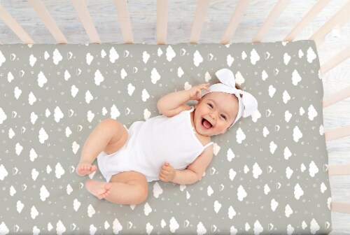 Bublo Baby Pack n Play Sheet Set 100 Jersey Cotton Mini Crib