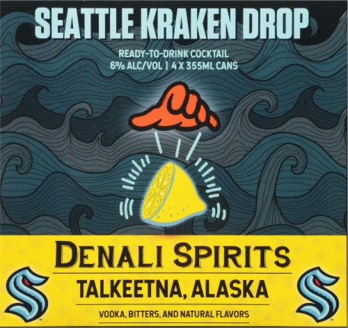 Denali Spirits Seattle Kraken Dop Cocktail Perspective: back