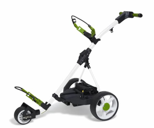 Super E-Caddy The Weekender 3-Wheel Electric Portable Green Golf Push Cart Perspective: back