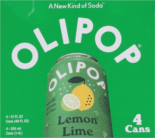 Olipop® Lemon Lime Perspective: back