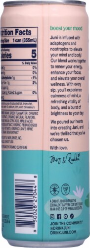 Juni® Sparkling Tea With Adaptogens Peach Perspective: back