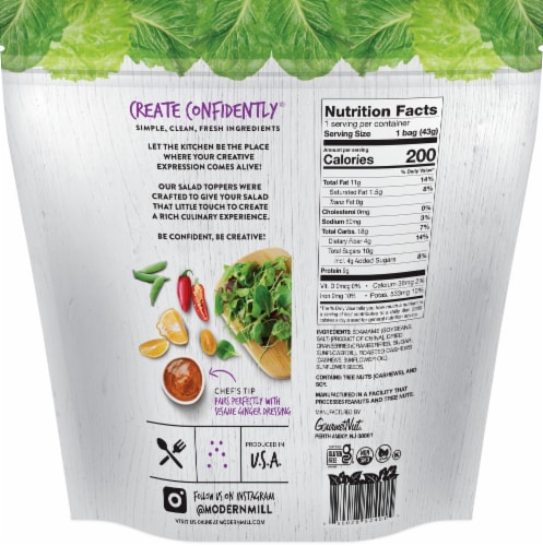 Modern Mill® Protein Packed Salad Topper Multipack Perspective: back