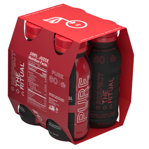 Cheribundi Pure Tart Cherry Juice Perspective: back