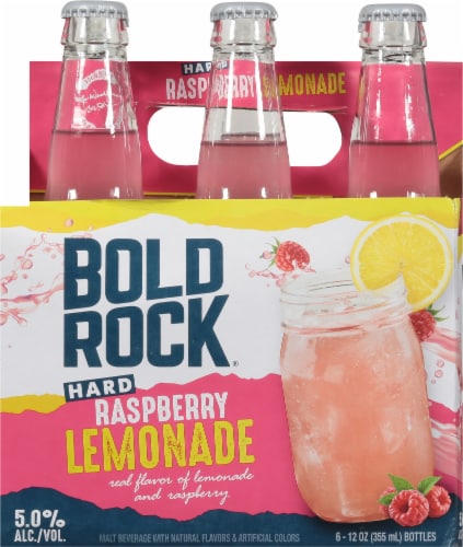 Bold Rock Raspeberry Lemonade Perspective: back