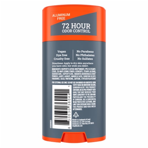 Mando Whole Body Deodorant - Men’s Aluminum-Free Smooth Solid Stick Deodorant - Mt Fuji Perspective: back