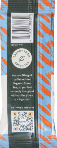 Verb® Peanut Butter Crunch Caffeinated Nutrition Bars Perspective: back