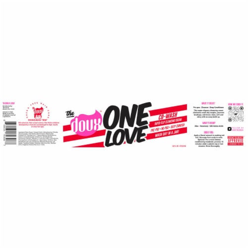 The Doux™ One Love Co-Wash Shampoo Perspective: back