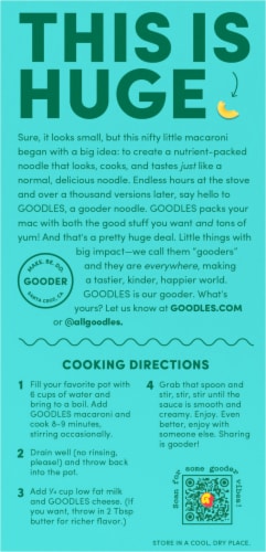 Goodles® Cheddy Mac Cheddar Macaroni & Cheese Perspective: back