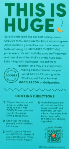 Goodles® Gluten Free Cheddy Mac Mac and Cheese Perspective: back