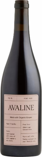 Avaline Organic French Pinot Noir Perspective: back
