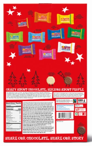 Tony's Chocolonely® Countdown Calendar Assorted Chocolate Perspective: back