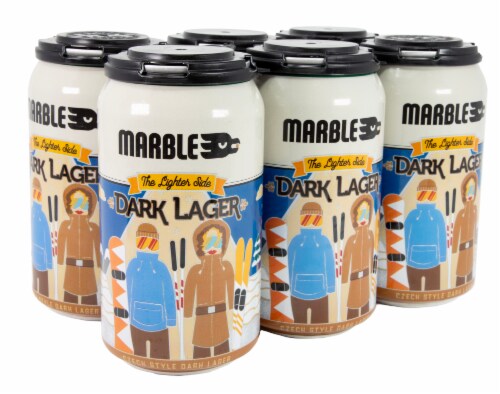 Marble Brewery Czech Style Dark Lager Craft Beer Perspective: back