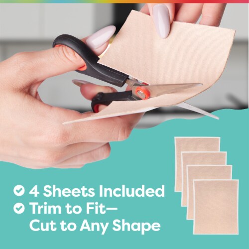 ZenToes Moleskin Padding to Prevent Blisters and Calluses - 4 Sheets Perspective: back