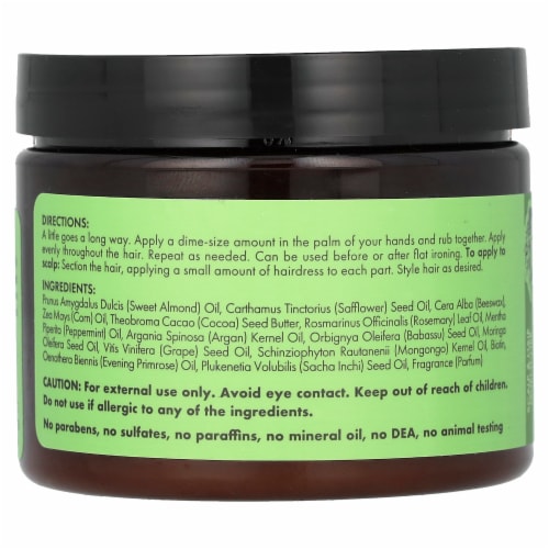 Mielle® Rosemary Mint Blend Pomade To Oil Hair & Scalp Quencher Perspective: back