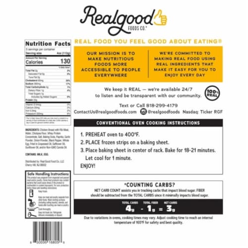 Real Good Foods Chicken Tender Strips