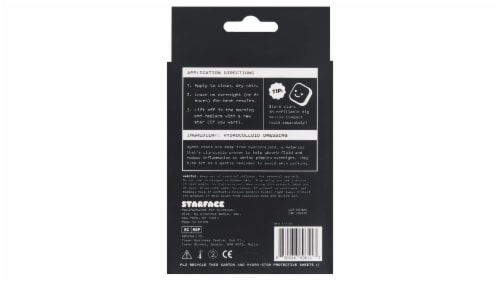 Starface Black Star Pimple Patches Perspective: back