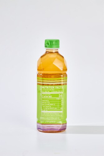 DaoHer Beverage Lychee Oolong Tea Single Bottle Perspective: back