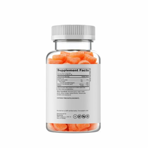 Swolverine Vitamin C Gummies 250mg Perspective: back