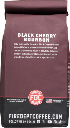 Fire Department Coffee® Black Cherry Bourbon Medium Roast Ground Coffee Perspective: back