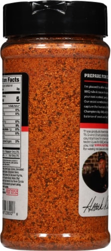 Heath Riles BBQ Authentic Competition BBQ Rub Perspective: back