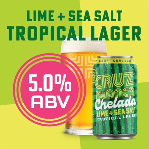 Cruz Blanca Lime + Sea Salt Chelada Perspective: back