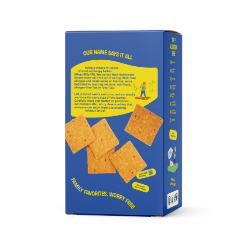 Habeya Original Sweet Potato Crackers Perspective: back