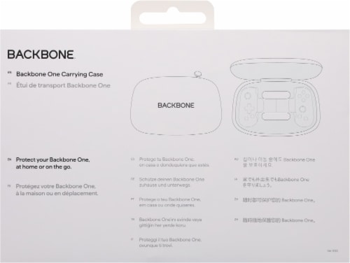 Backbone One Carrying Case - Black Perspective: back