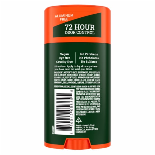 Mando Whole Body Deodorant - Men’s Aluminum-Free Smooth Solid Stick Deodorant - Clover Woods Perspective: back