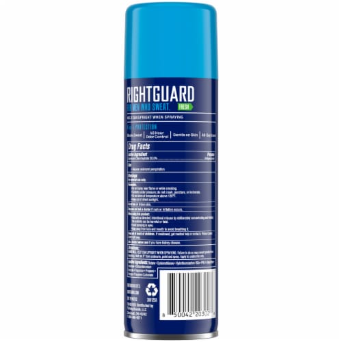 Right Guard® Fresh Sport Anitperspirant Deodorant Perspective: back