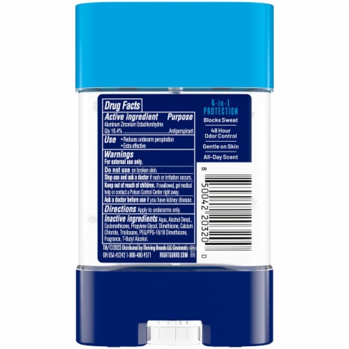 Right Guard® Sport Edition Fresh Scent All-Day Gel Antiperspirant/Deodorant Perspective: back