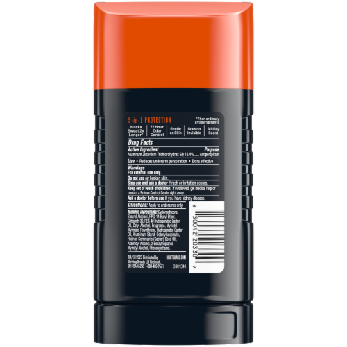 Right Guard® Xtreme Defense™ Fresh Blast® Invisible Deodorant Perspective: back