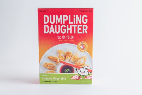 Dumpling Daughter Classic Vegetable Dumplings Perspective: back