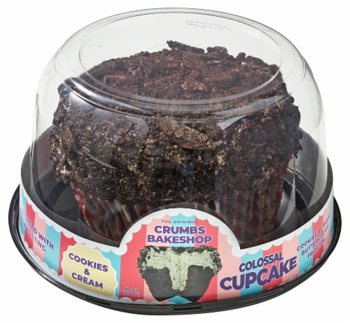 Crumbs Bakery Cookies & Cream Colossal Cupcake Perspective: back