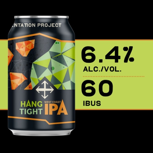 Crux Fermentation Project Hang Tight West Coast IPA Craft Beer Perspective: back