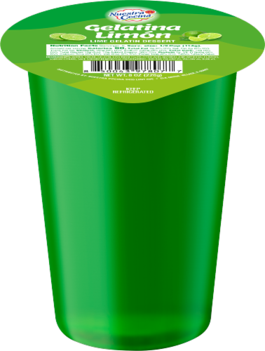 Nuestra Cocina Assorted Gelatin Cups Perspective: back