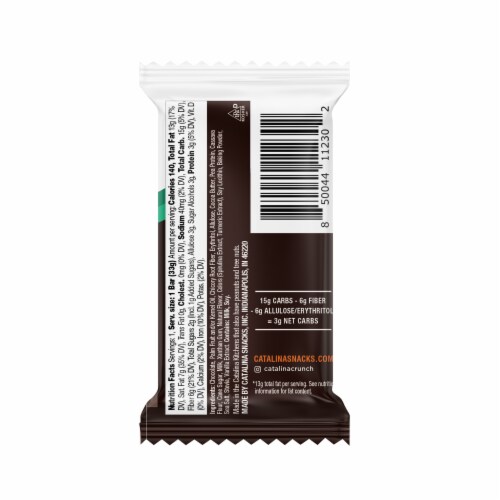 Catalina Crunch™ Dark Chocolate Cookie Bar with Mint Perspective: back