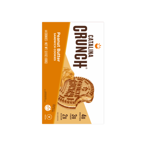 Catalina Crunch® Peanut Butter Cookies Perspective: back