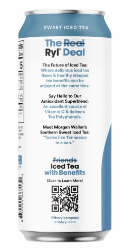 Ryl Sweet Iced Tea Perspective: back